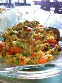 Cous cous con verdure-Caffè della rotonda-Bologna